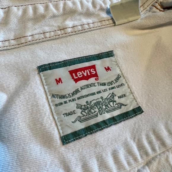 Retro 90s Levi jeans button up shirt - Picture 2 of 6